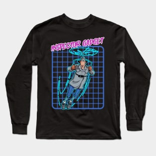 Gearing Up For Fun Movie Magic With Inspector Gadge Long Sleeve T-Shirt